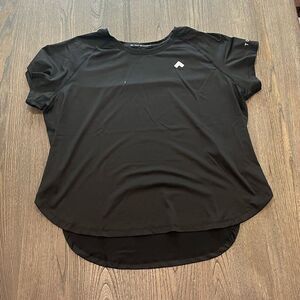 NWOT Tonal Black Short Sleeve Athletic Shirt Size 3X